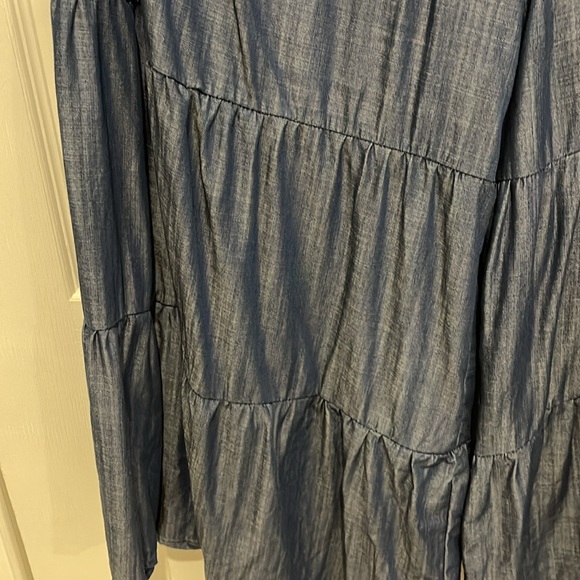 Natural Life Denim like Palazzo Pant! Worn once!! - Picture 4 of 5